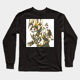 ssj2 goku Long Sleeve T-Shirt